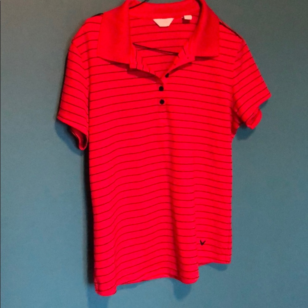 Red Calloway polo